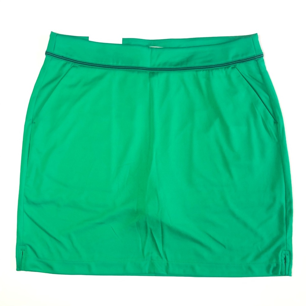 Greg Norman Golf Skort In Emerald Green Size M